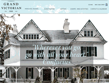 Tablet Screenshot of grandvictorian.ca